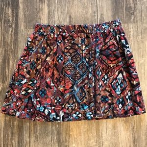 NWOT PacSun Printed Skirt